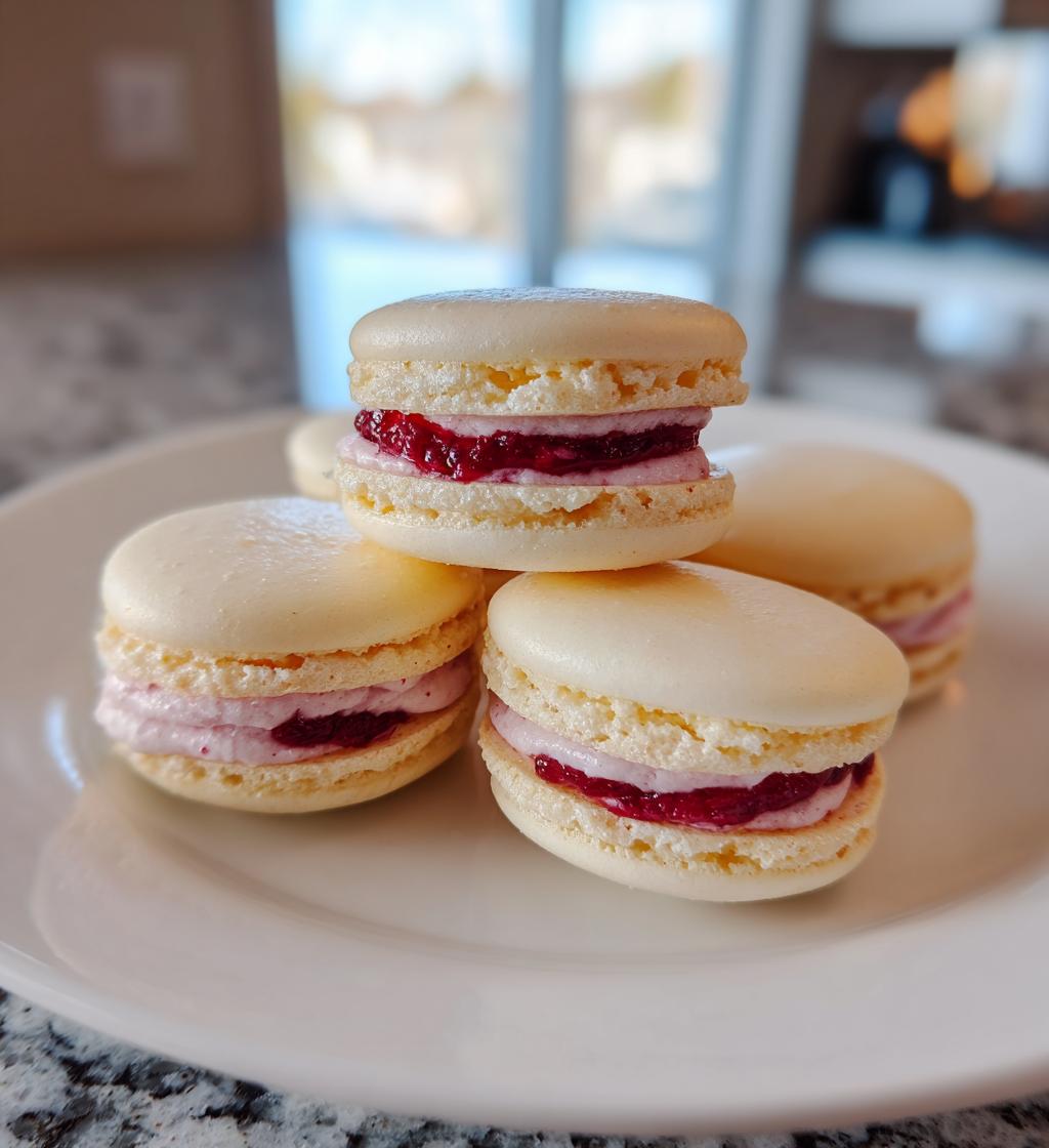 berry bliss macarons - detail 1