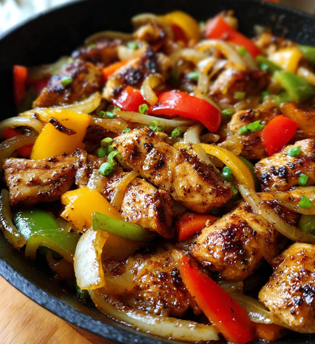 black pepper chicken with juicy tender chicken