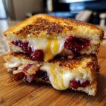 blackberry bacon grilled cheese