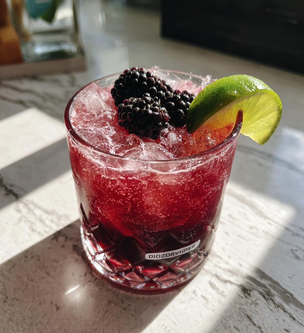 blackberry margarita smash - detail 1