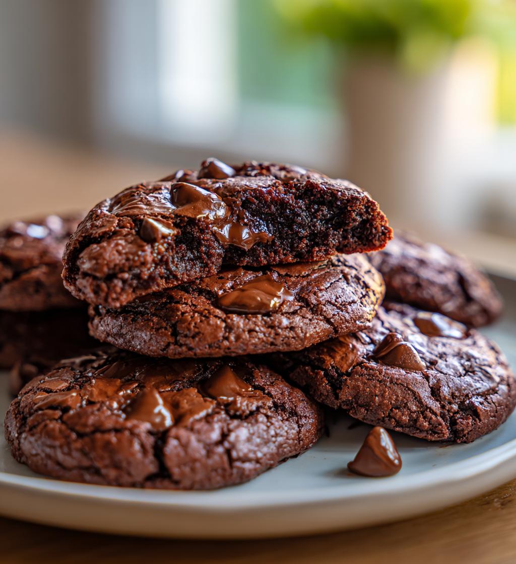brownie cookies - detail 1