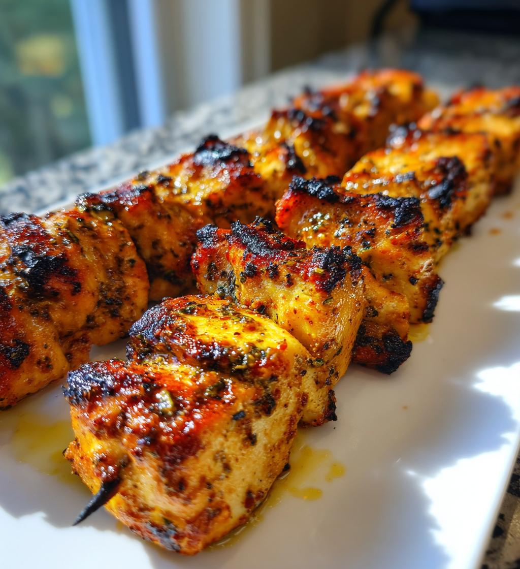 carnivore chicken kabobs - detail 1
