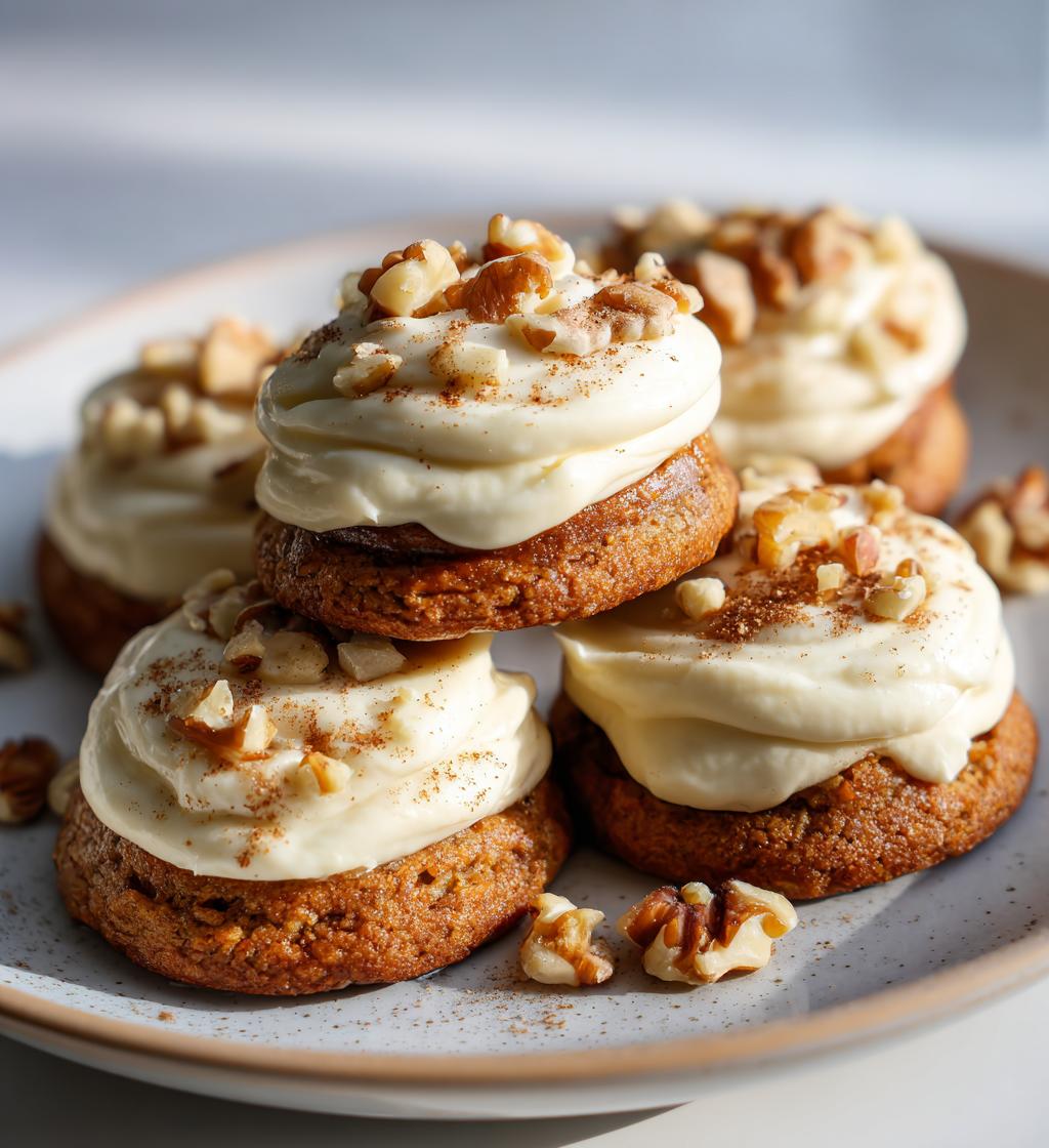 carrot cake cookies - detail 1