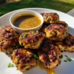 chardonnay italian sausage bites with spicy mustard dip