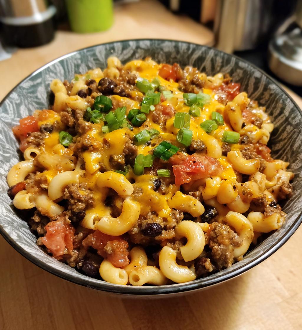 cheesy taco pasta - detail 1