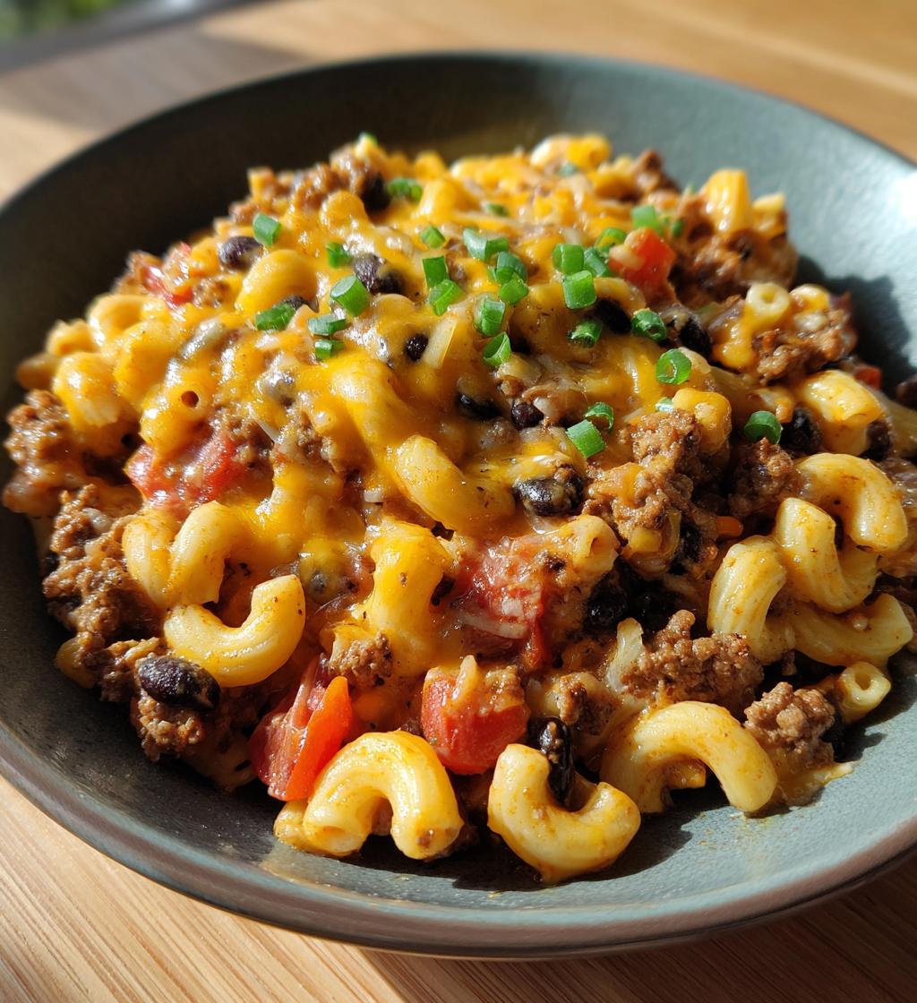 cheesy taco pasta