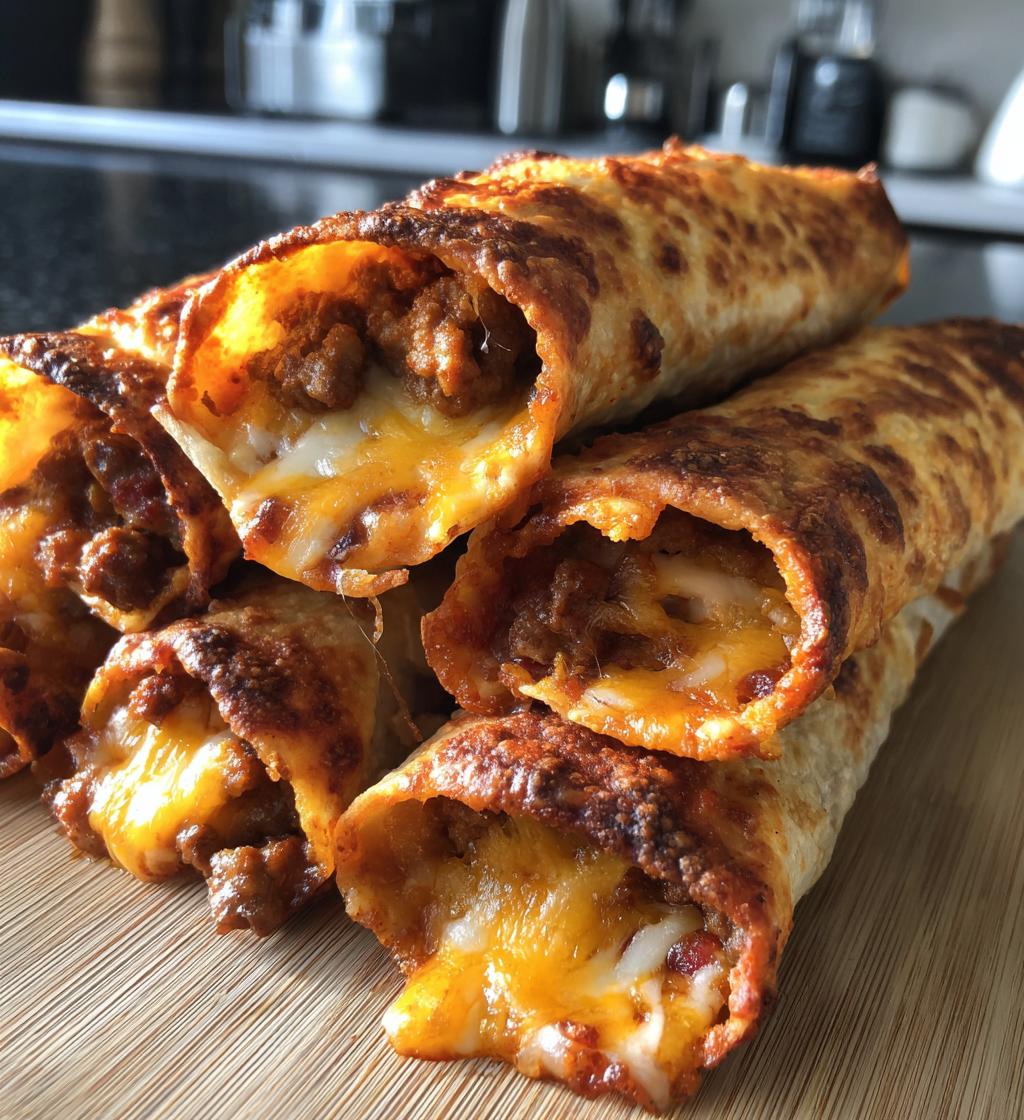 cheesy taco sticks - detail 1