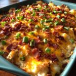 chicken bacon ranch casserole