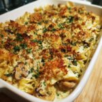 chicken tetrazzini casserole