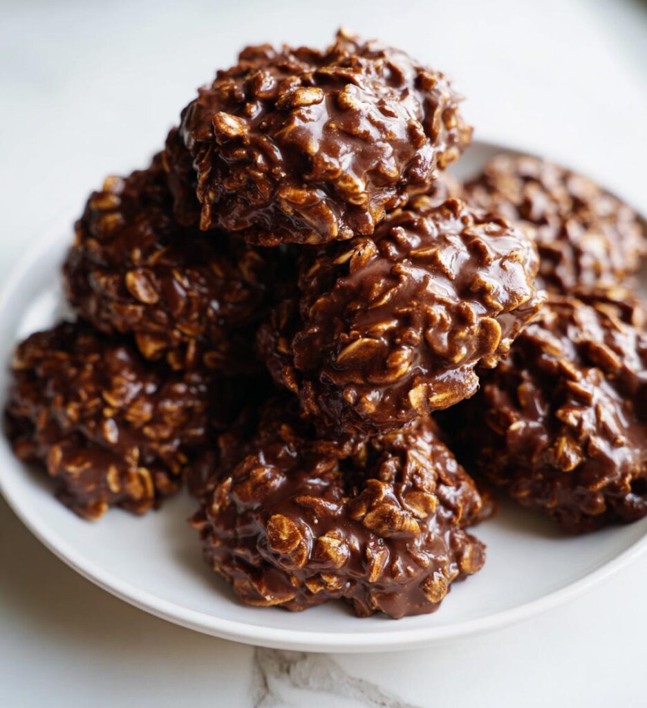 chocolate oatmeal no bake cookies