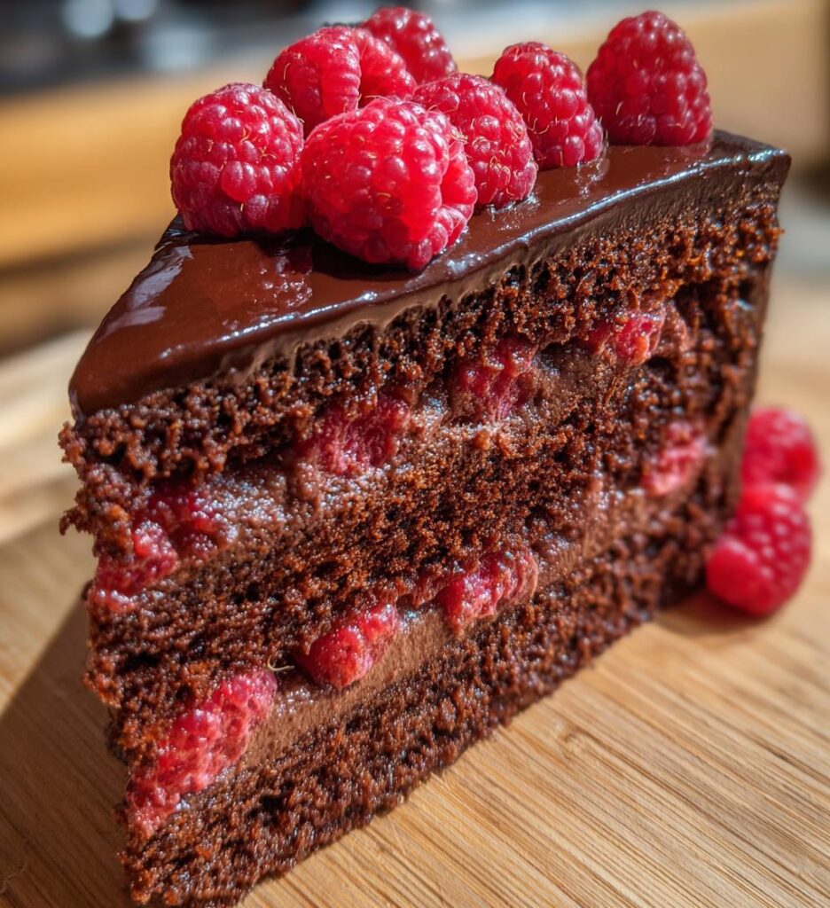 chocolate raspberry cake