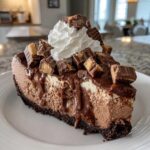 chocolate reeses cheesecake