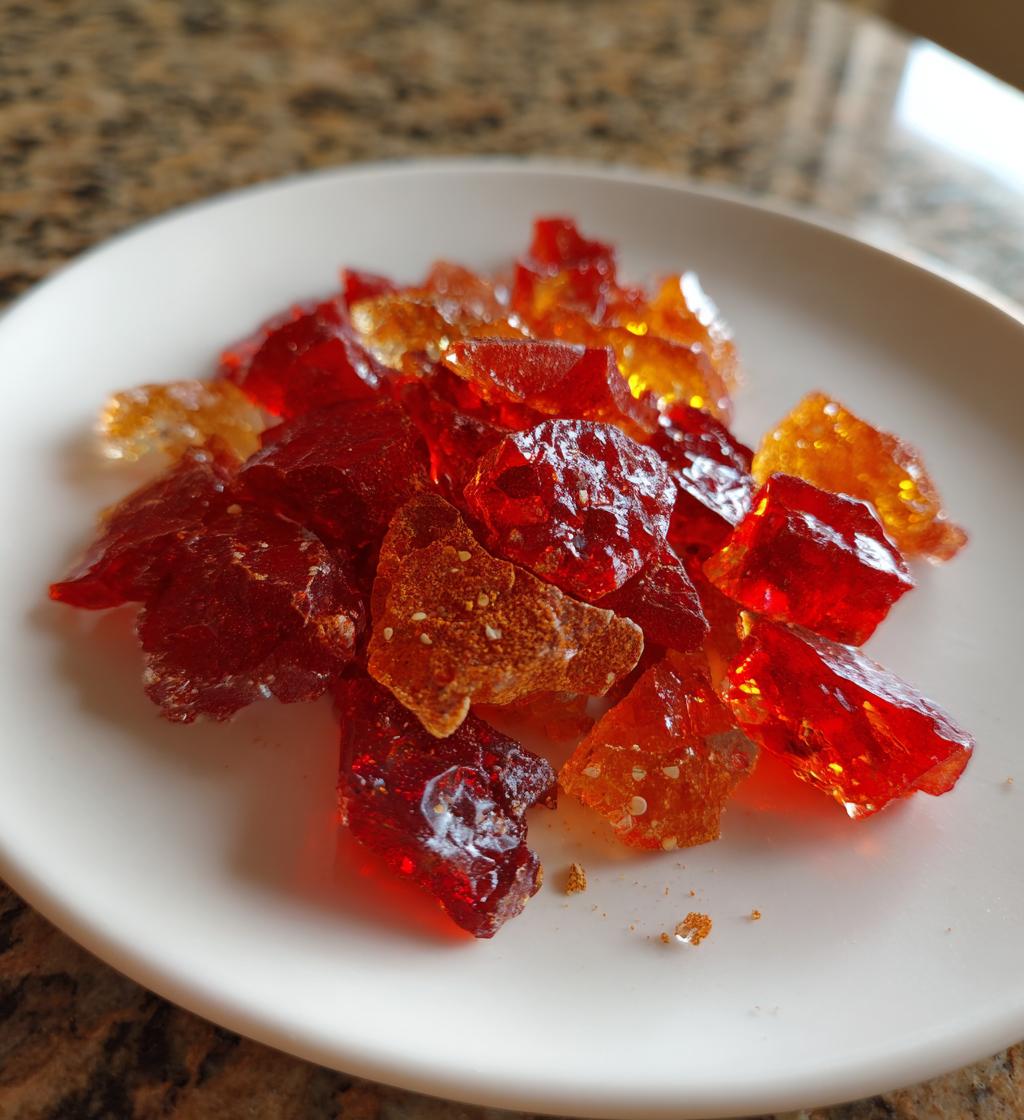 cinnamon rock candy - detail 1