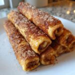 cinnamon roll french toast roll ups