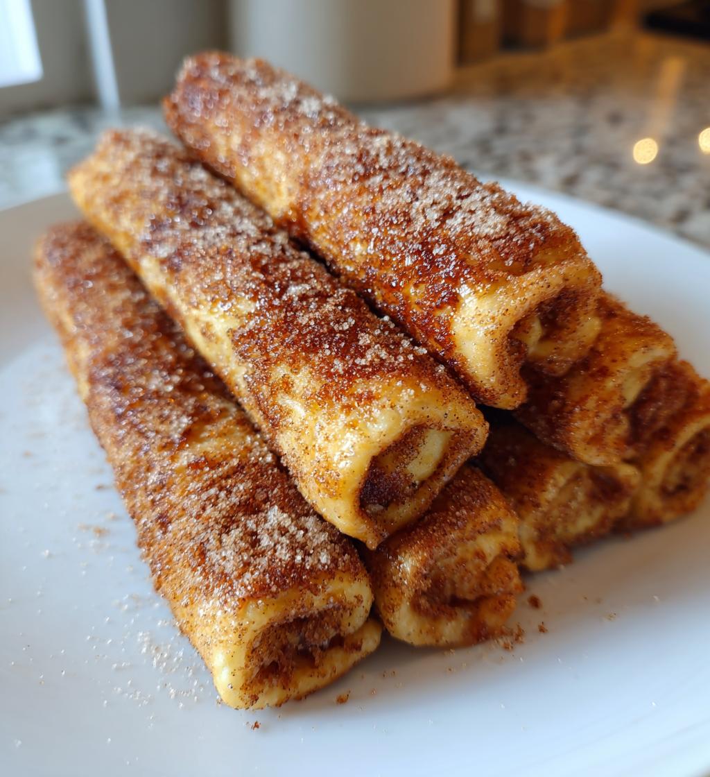 cinnamon roll french toast roll ups