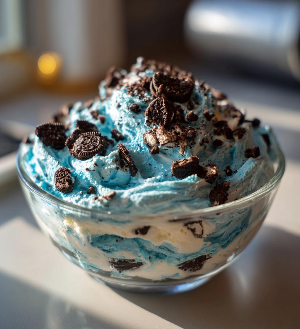 cookie monster fluff the ultimate cookie lovers dessert