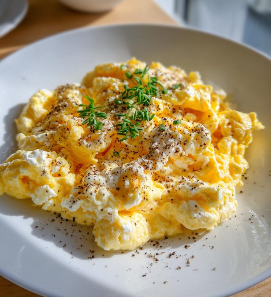cottage cheese eggs scrambled
