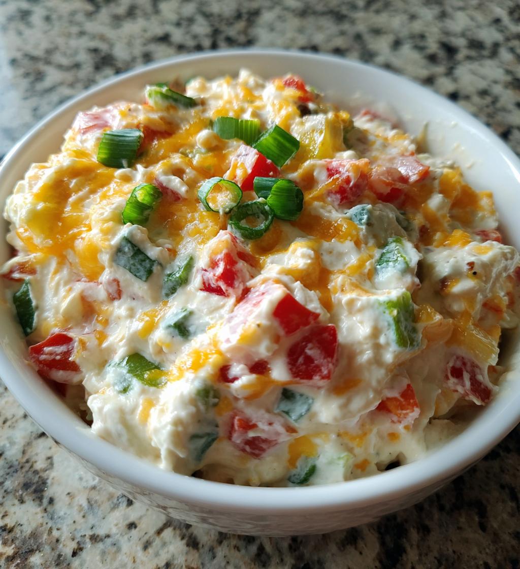 cottage cheese queso dip - detail 1