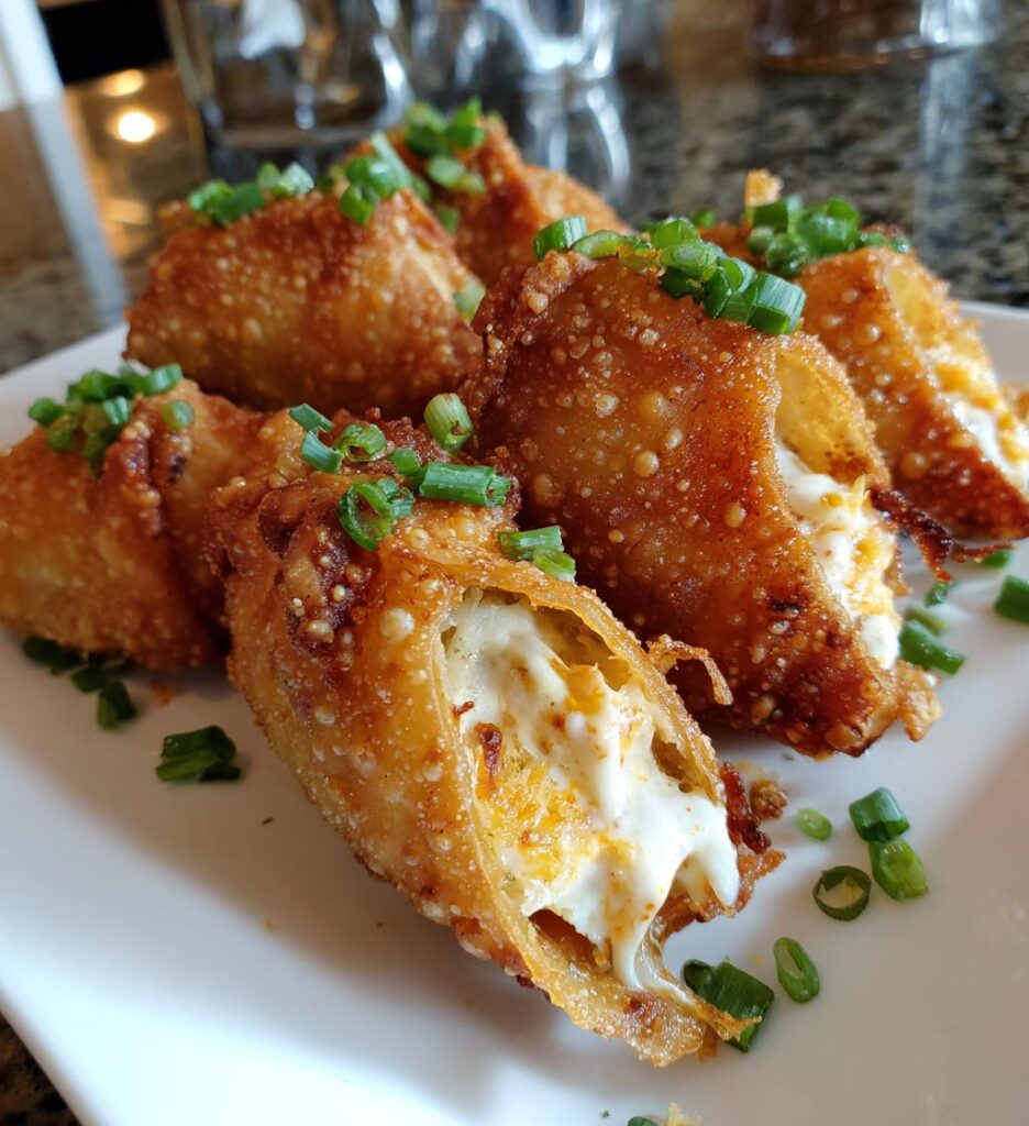 crab rangoon egg rolls