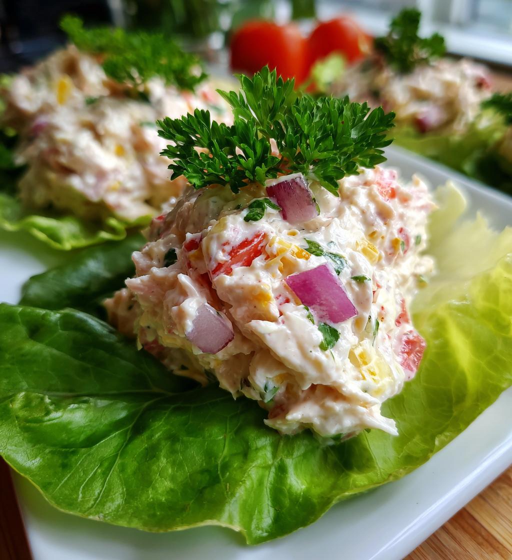 crab salad seafood salad - detail 1
