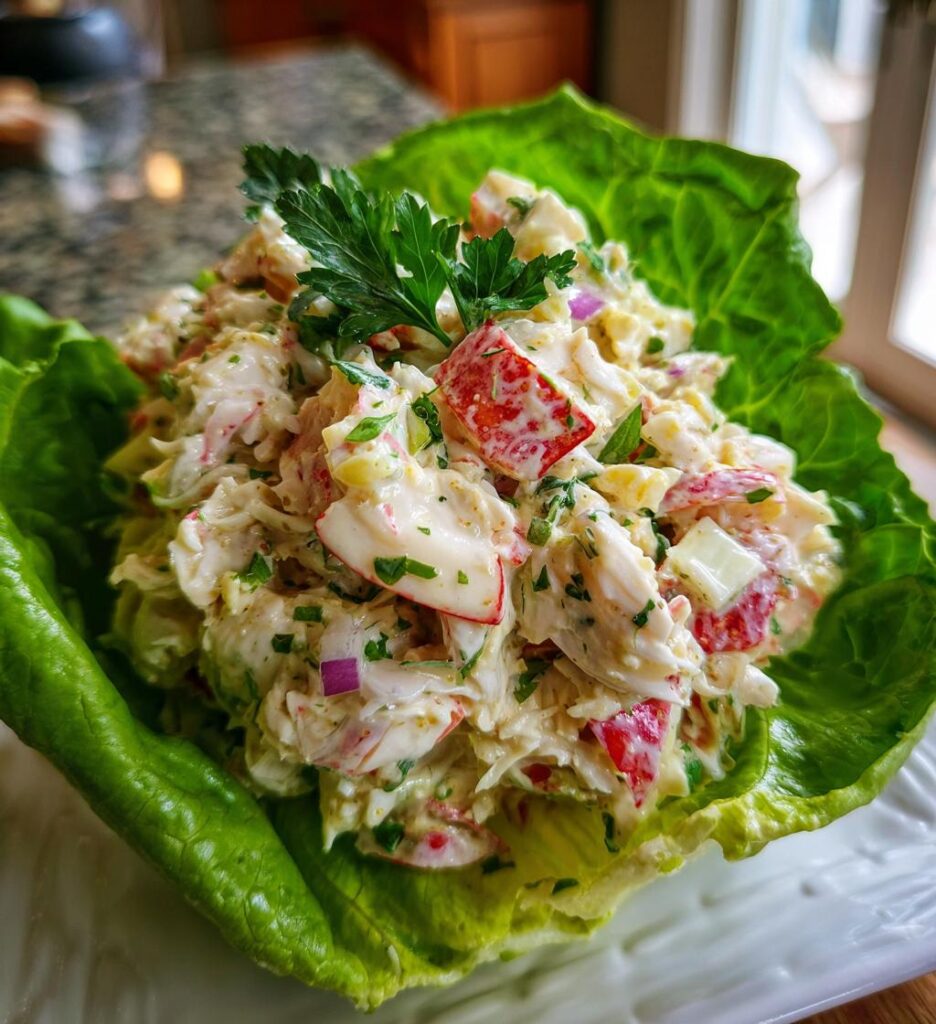 crab salad seafood salad