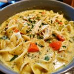 crack chicken noodle soup