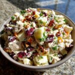 cranberry apple pecan chicken salad
