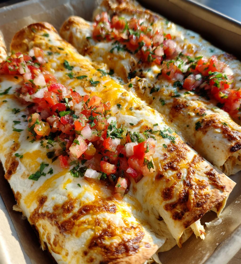 cream cheese enchiladas - detail 1
