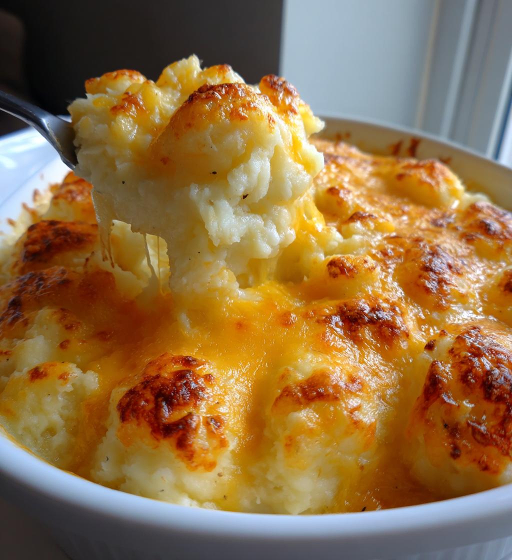 creamy cheesy potatoes - detail 1