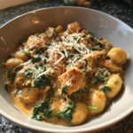 creamy chicken and gnocchi