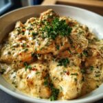creamy garlic chicken