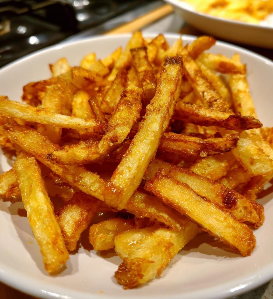 crispy mashed potato fries