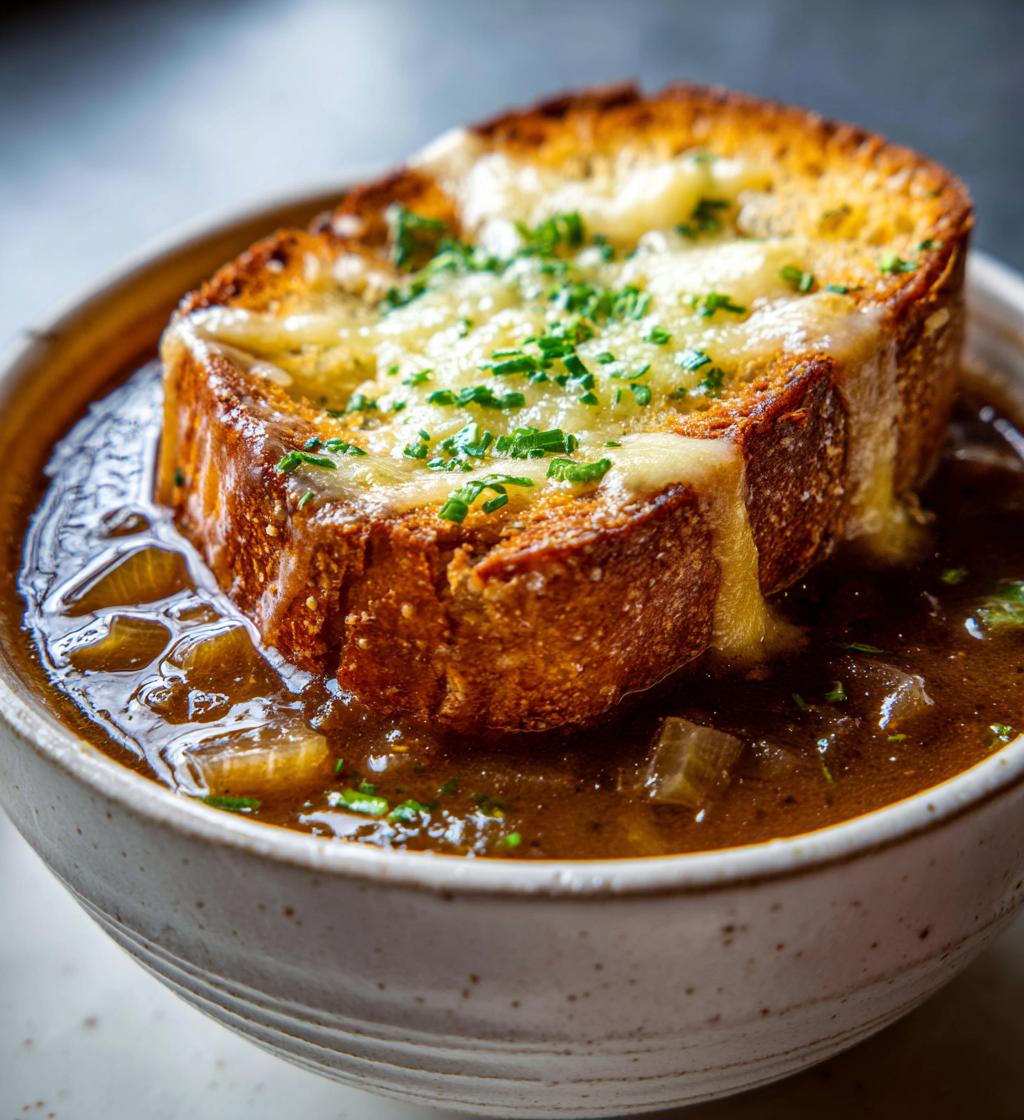 crock pot french onion soup - detail 1