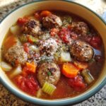 crock pot italian meatball soup