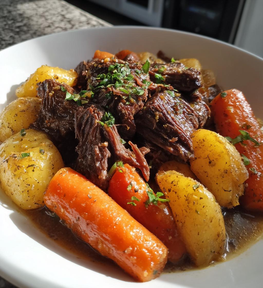 crockpot chuck roast recipe - detail 1