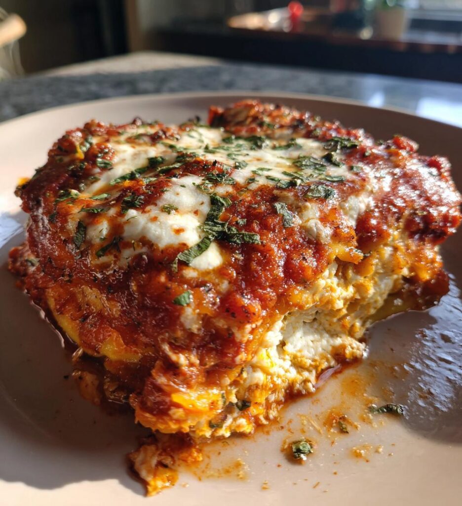 crockpot ravioli lasagna