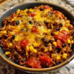 crockpot taco spaghetti