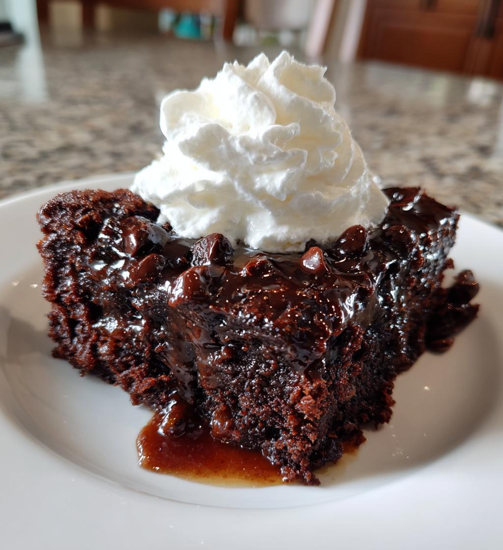 death by chocolate dump cake