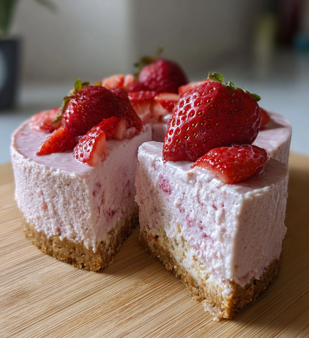 dreamy pinky delight strawberry cheesecake