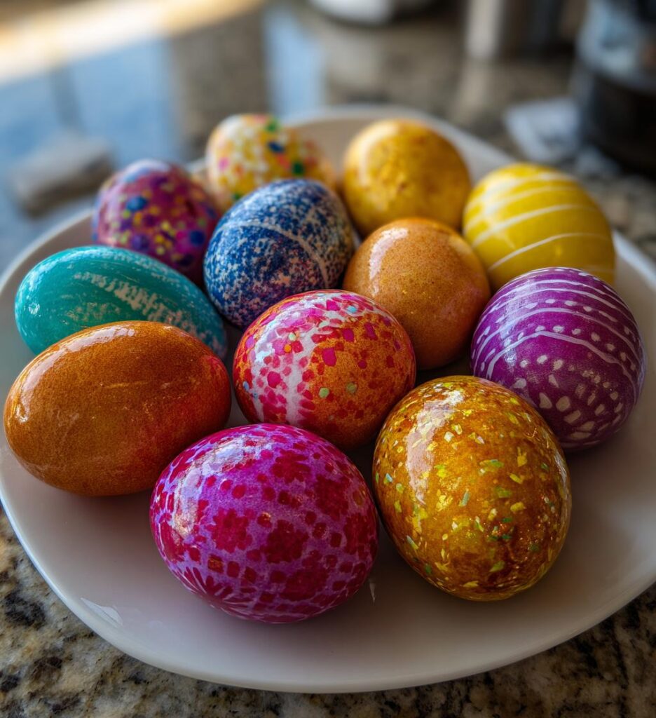 easter aesthetic eggs