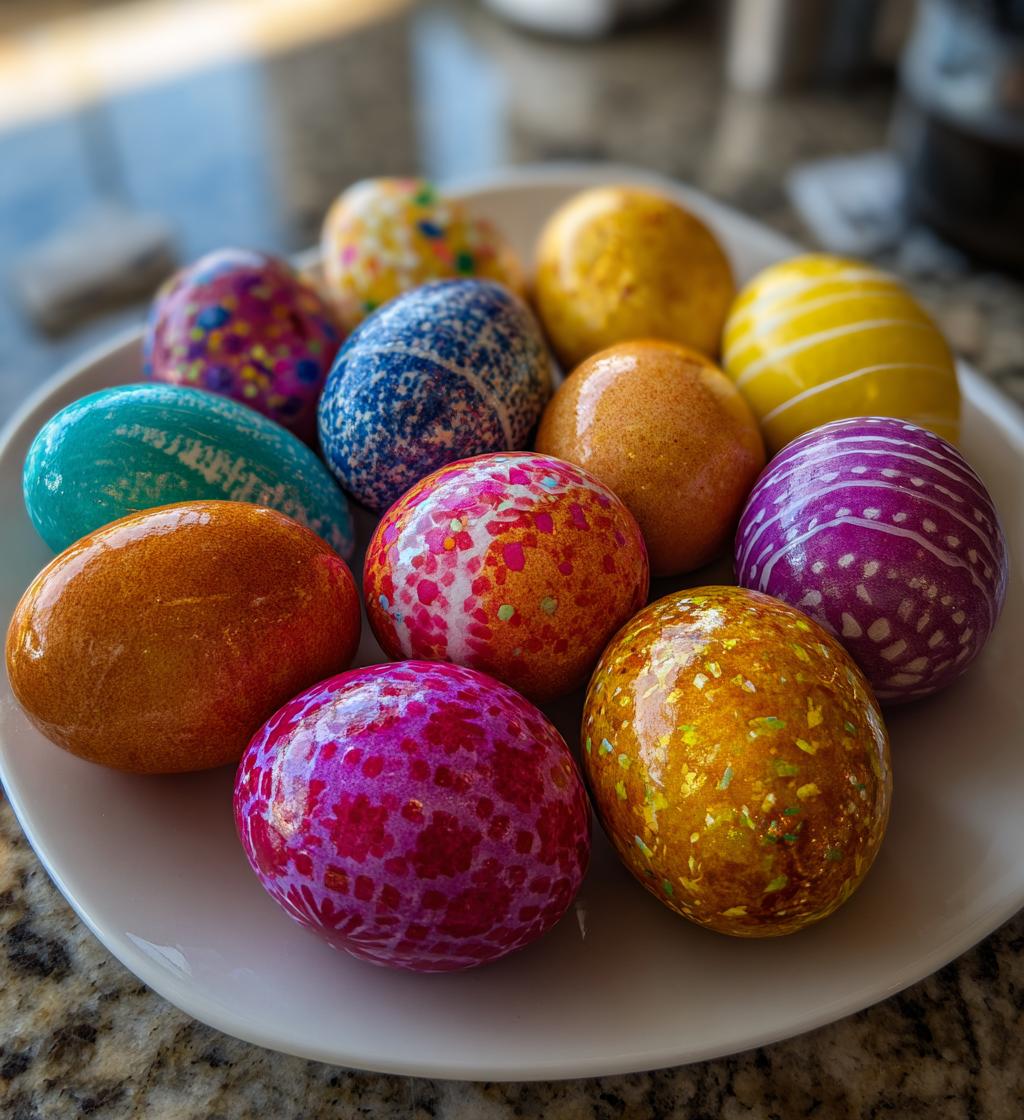 easter aesthetic eggs
