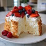easter angel food cake