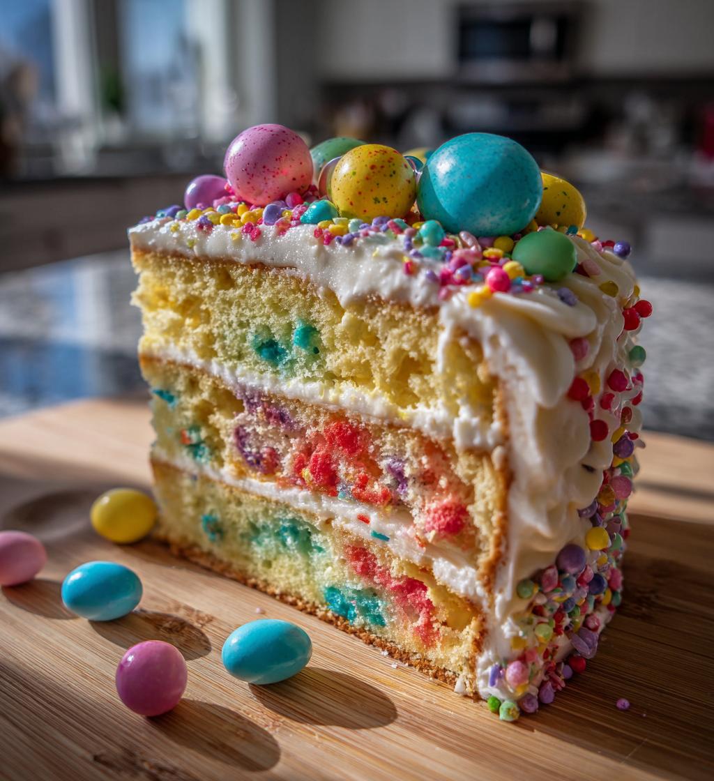 easter bento cake - detail 1