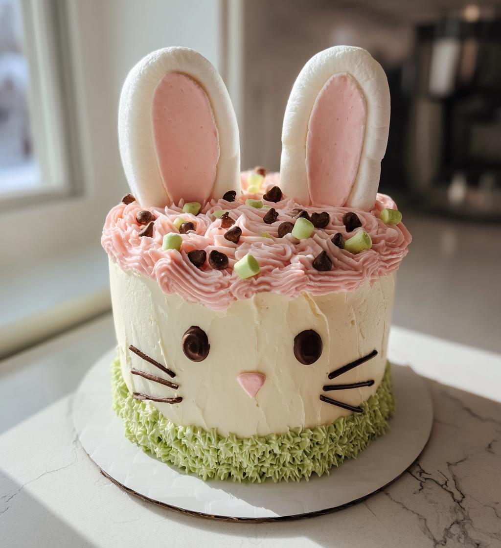 easter bunny cake