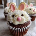 easter bunny cupcakes
