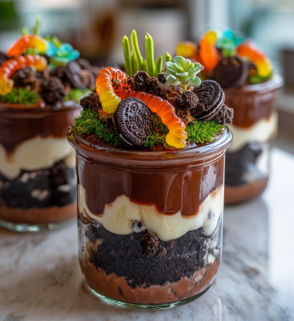 easter dirt cake - detail 1