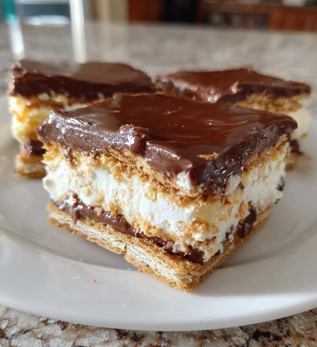 easter eclair cake - detail 1