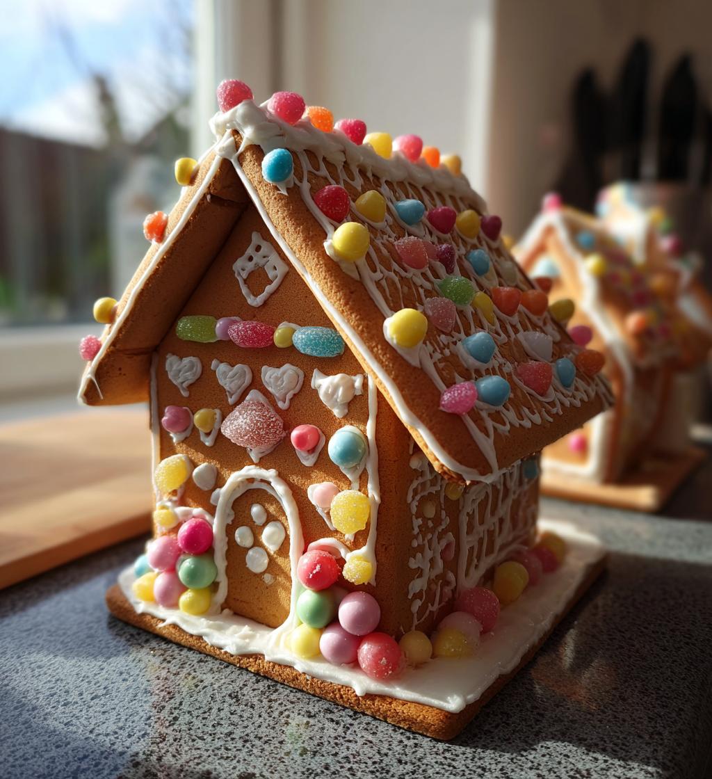 easter gingerbread house - detail 1