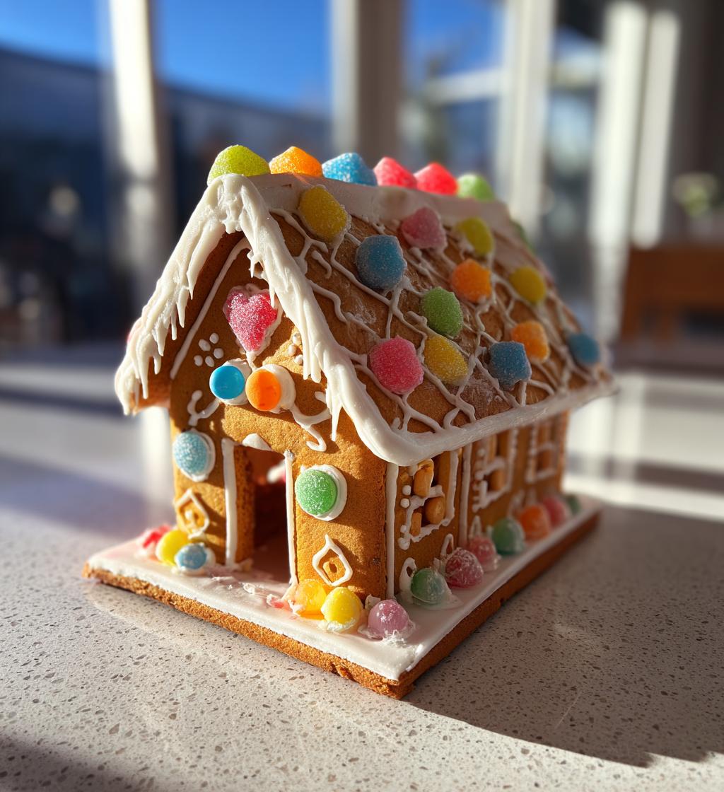 easter gingerbread house
