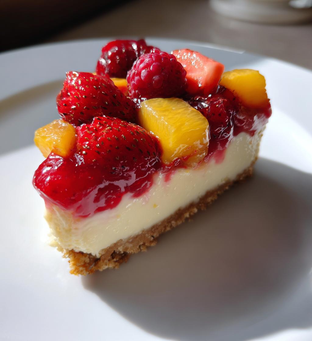 easter no bake cheesecake - detail 1